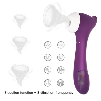 Spēcīgu Klitora Vibrators Ūdensizturīgs G Vietas Dzelksnis Klitora Stimulators Klitora Iesūkšanas Klitora Sūcējs Sieviete Seksa Veikals