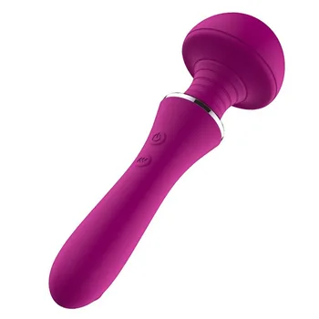 Spēcīgu Triecienu Klitora Stimulators Sēņu AV Stick Vibrācijas Stick Massager Plecu un Kakla Masāža Veselības Mazināt Nogurumu