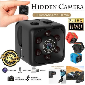 SQ11 1080P MiniCamera Sporta DV Infrasarkano Nakts Redzamības Kamera Auto DV Digitālo Video