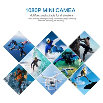 SQ11 Mini Kamera ar HD 1080P Sensors Portatīvo Cube Kameras Mini Drošības Kamera Nakts Redzamības Kustības detektors Microcamera DVR Kamera