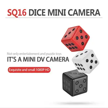 SQ16 Mini Kameras 1080P HD Nakts Redzamības Videokameru HD Kustības Video Mikro Kameras DV Video Reģistratoru, Digitālo Kameru, Balta, Melna