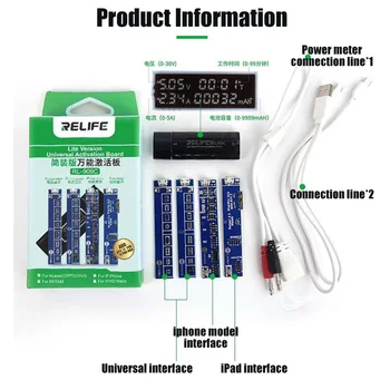 SS-909C Universālā Tālruņa Akumulatora Ātra Uzlāde un Aktivizācijas Valdes USB Testeri iPhone iPad, Samsung xiaomi Phone Remonta Instrumenti