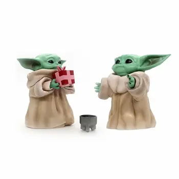 Star Wars Bērnu Yoda PVC Kolekcija Rīcības Attēls Miniatūras Rotaļlietas Bērnu Dienas Dāvana Lelle 13cm