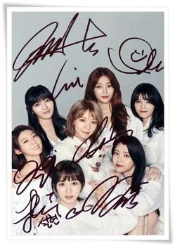 STATŪTI autographed parakstīts oriģināls foto 4*6 collu kolekcijas jaunu korejiešu ping 12.2016