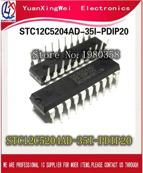 STC12C5204AD-35I-PDIP20 STC 12C5204AD 35I-PDIP20 STC12C5204AD 35I PDIP20 MCU IC 10pcs/daudz