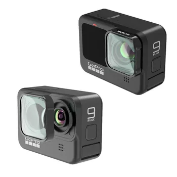 Stikla Makro 15X Objektīvs Filtrs Slēgt Aizsardzības Objektīva Nomaiņa Vāks GoPro Hero9 Black Sports Rīcības Camera Varonis 9