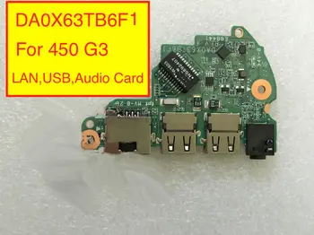 Strādā perfekti Skaņas karte KW 450 G3 Audio, LAN, USB Valdes DA0X63TB6F1 DA0X63TB6F0