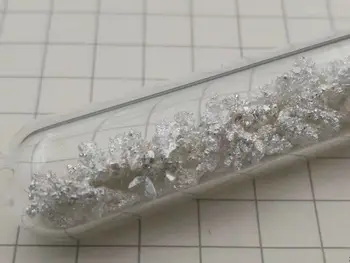 Sudraba Metāla 99.99%,Silver crystal Nelegālo Vienreizēju Gabalus stikla ampoule