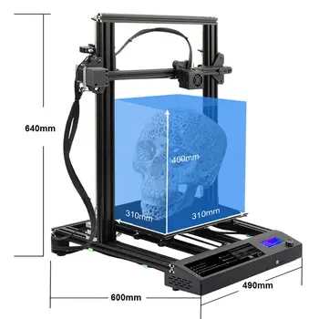 SUNLU FDM 3D Printeri, kas Plus Lieluma Ar ±0.01 mm Precizitāte Atbalsta Mini un Liels Modeļu Drukāšanas TAA/PETG/TPU/ABS/ZĪDA Pavedienu Drukāt