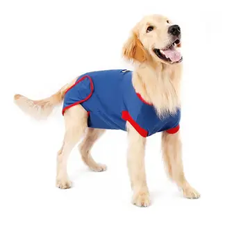 Suns Atgūšanas Uzvalks Vēdera Brūces Protector Anti-Laiza Kucēnu, Medicīnas Ķirurģijas Drēbes Pēcoperācijas Vesti Operācijas Aizvietotājs