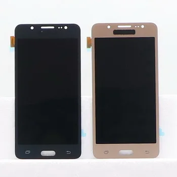 Super AMOLED J5 Displejs Samsung Galaxy J5 2016 SM-J510F J510FN J510M J510 LCD Displejs, Touch Screen Digitizer Sensora Montāža