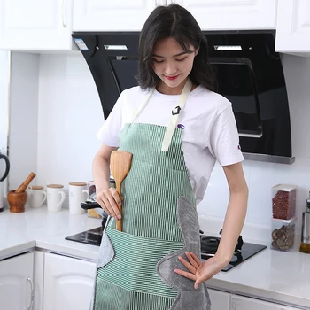Super biezu nodilumizturīga roku darbs, virtuves priekšauts sieviete ūdens un eļļu necaurlaidīgu bez piedurknēm, kombinezons cooking var noslaucīt rokas