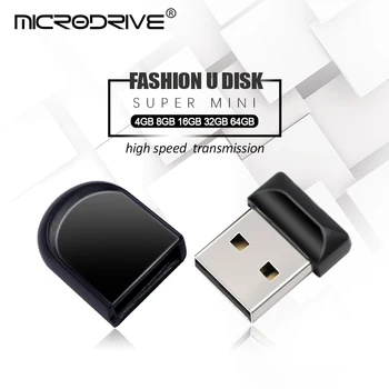 Super Mini Usb Flash Drive pendrive 128gb 64gb, 32gb usb2.0 pen drive 16gb 8gb, 4 gb Flash Atmiņas USB Pen drive