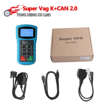 Super VAG K+CAN 2.0 plus Diagnozi + Nobraukumu Korekcija + Pin Kodu Lasītājs Super VAG K VAR plus 2.0 Galvenais Programmētājs drošības Spilvens Reset