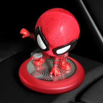 Super Varonis Q Izdevums Spider-Man Komiksu Auto Aromterapijas Apdare Auto Rotājumu Paneļa Smaržas Sēdekļa Gaisa Atsvaidzinātājs Automobiļu