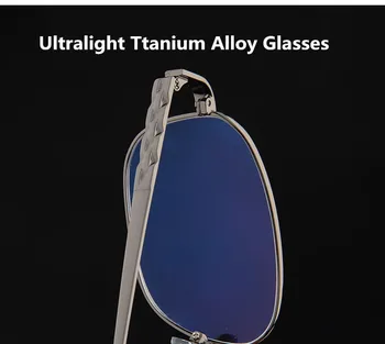 Superb titāna sakausējuma Vīriešiem Optisko Rāmja Brilles Laukumā Recepšu Brilles Rāmis Ultravieglajiem Biznesa Brilles