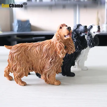 Suņu Modes Simulācijas Suns Modelis Muļķītis Suns Uzstādīts Kulons Sveķu Amatniecības Apdare Amatniecības Murals Miniatūras Figūriņas