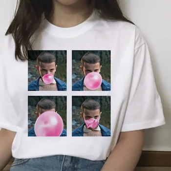 Svešinieks lietas Sezona 3 T Krekls Sievietēm Harajuku Jaunu Tshirt Smieklīgi 90s Sieviešu Grafiskais T-krekls Ullzang Otrādi Top Tees Karikatūra