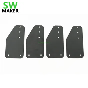 SWMAKER 4gab/daudz X-Grebt CNC dzirnavas mašīna daļa tērauda Y ass atbalsta plāksne MakerSlide Gala Plāksne X-Grebt