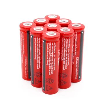 Sākotnējā 3,7 v 4800mAh 18650 akumulatoru Litija jonu akumulatoru Uzlādējamo Akumulatoru bateriju Lāpu e-cigarete +Bezmaksas piegāde