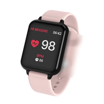 Sākotnējā B57 Sieviešu Smartwatch 1.3 IPS Sirds ritma Monitors asinsspiediens Smart Skatīties Y77 ūdensizturīgs smart aproce B57C SmartBand