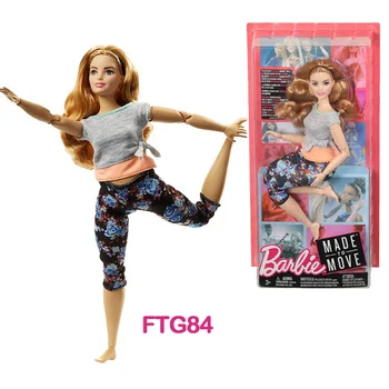 Sākotnējā Barbie Pievienojās Pārvietot Lelles Ķermeņa 1/4 Bērnu Lelles Brinquedos Juguetes Modes Dzimšanas dienas dāvanu Meitenītei, Rotaļlietas bērniem, Meitenēm