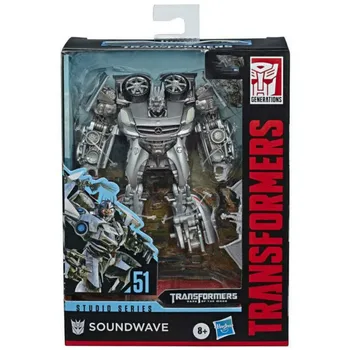 Sākotnējā Hasbro Transformers Studio Sērija 51 Deluxe Klases SS51 Transformatoru Soundwave Darbības Rādītāji Modelis Rotaļlietas bērniem