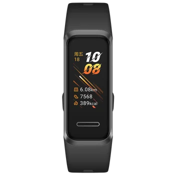 Sākotnējā Huawei Joslas 4 Smart Aproce Sirdi Līmenis Asinīs, Skābekļa Noteikšanas USB Spraudņa Uzlāde, 5ATM Ūdensizturīgs Bluetooth Smart Skatīties