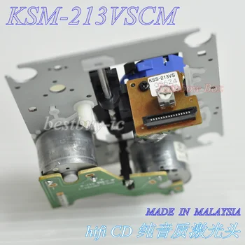 Sākotnējā jaunu KSS-213VSCM KSS-213V ar mehānismu KSM-213VS Optiskā Uztveršanas Lāzera lēcu KSM213VSCM lāzeru galvu
