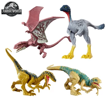 Sākotnējā Jurassic Pasaules Pamata Dinozauru Rotaļlietas Vienu Modeli Pterosaur Velociraptor Dinozauru Rīcības Attēls Rotaļlietas Bērniem Spinosa