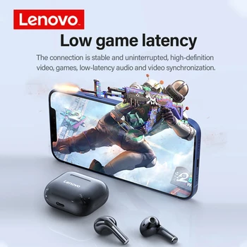 Sākotnējā Lenovo LP40 bezvadu austiņas TWS Bluetooth Austiņas Touch Kontroli Sporta Austiņas Stereo Earbuds Par Android Tālrunis