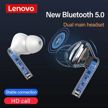 Sākotnējā Lenovo XT90 Bezvadu Austiņas Bluetooth 5.0 Sporta Touch Austiņu Pogu, IPX5 Ūdensizturīgs ausu aizbāžņi 300mAh Uzlādes Kaste