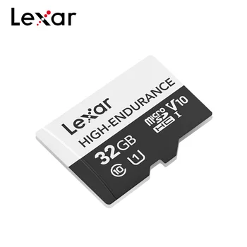 Sākotnējā Lexar Augstu Izturības Atmiņas Kartes 32GB SDHC U1 V10 64GB SDXC 128GB V30 Class 10 TF Mikro SD atmiņas Karte Dashcam
