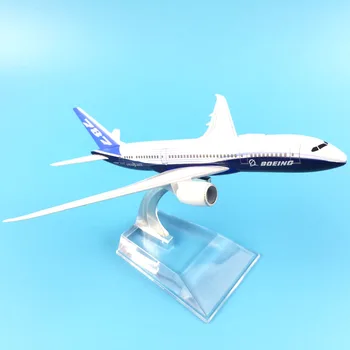 Sākotnējā modeļa Boeing 787 Airlines Lidmašīnas modeli B787 lidmašīnas 16CM Metālu sakausējumu lējumiem 1:400 lidmašīnas modeli, rotaļlietas Kolekcionējamus