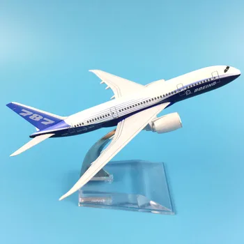 Sākotnējā modeļa Boeing 787 Airlines Lidmašīnas modeli B787 lidmašīnas 16CM Metālu sakausējumu lējumiem 1:400 lidmašīnas modeli, rotaļlietas Kolekcionējamus