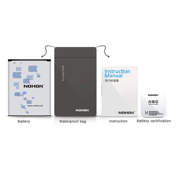 Sākotnējā NOHON EB-BG900BBC Akumulators Samsung Galaxy S5 SV S 5 V I9600 i9602 i9605 G900F G900S G900T G900H G900I G900J Noliktavā