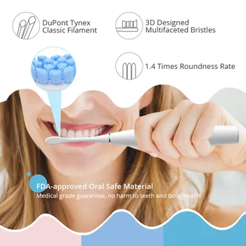 Sākotnējā Oclean zobu Suka Galvas Oclean X/X Pro/Z1/F1/Viens/Air 2 Elektriskā Sonic zobu Suka PP materiāla & FDA sertifikācija