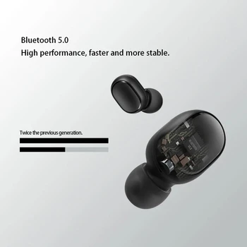 Sākotnējā Redmi Airdots 2 TWS Bluetooth Austiņas Redmi Airdots Pro 2 Stereo Bezvadu Earbuds Xiaomi Airdots 2 Sporta Austiņas