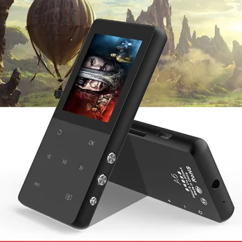 Sākotnējā Touch Ekrāns, MP3 Atskaņotājs 8GB Ar 1,8 Collu Ekrānā Varat Spēlēt 80 stundu FM E-Grāmatu Pulkstenis Datu MP3 Mūzikas Atskaņotājs