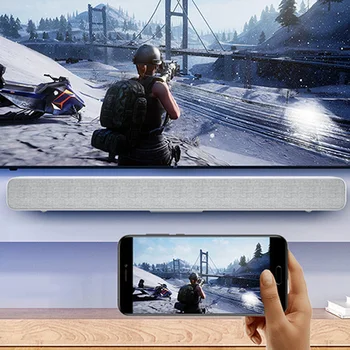 Sākotnējā Xiaomi Bluetooth TV Skaņas Bārs Bezvadu Skaļruņu Atbalsts Optisko SPDIF AUX Bluetooth Apskates Subwoofer Mājas Kinozāles
