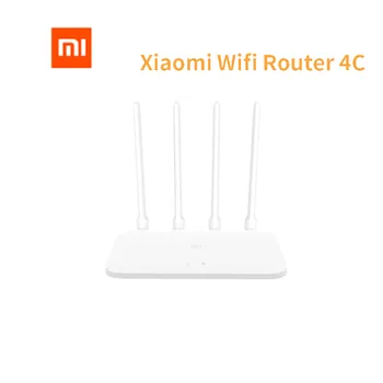 Sākotnējā Xiaomi Mi 4C Maršrutētājs, 4 Antenas Smart Maršrutētāju 300Mbp Bezvadu Maršrutētāji WiFi Repeater Kontroles APP