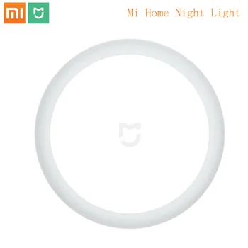 Sākotnējā Xiaomi Mijia LED Guļamistaba Nakts Gaisma Gaismas Sensors Touch Vadības Smart Home Nakts Lampas guļamistabas koridors NAV BlueLight