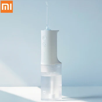 Sākotnējā Xiaomi Mijia Portatīvo Zobu Ūdens Flosser Mi Elektriskā Mutvārdu Irrigator Uzlādējams Ūdensnecaurlaidīgs Ūdeni Tīrāku Zobu Bakstāmais