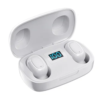 T10 TWS Bluetooth 5.0 Touch Kontroli, In-Ear Stereo Bezvadu Skaļruņus LED Power Displejs ir Saderīga Ar Mobilajiem Telefoniem, Pc Tablet