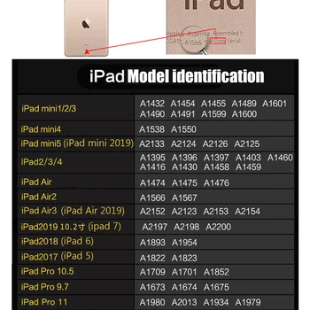 Tablet case for Apple ipad Gaisā 1 2 3 4 Pro 9.7