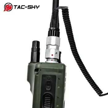 TAC-SKY taktiskās ĶTR /AN 148 152 152A walkie-talkie, virtuālajā modelī lelli gadījumā 6-pin RĀCIJSAZIŅAS ĶTR RĀCIJSAZIŅAS H250 RĀCIJAS un taktisko ĶTR U283