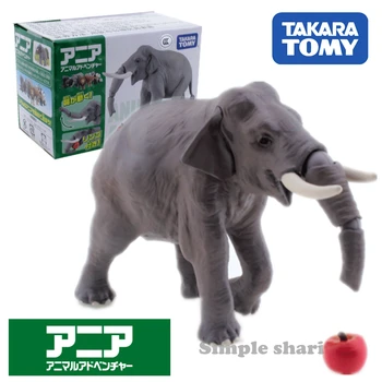 Takara Tomy Tomica Anja Dzīvnieku Piedzīvojumu 33 Āzijas Ziloņu Lējumiem Sveķu Bērnu Rotaļlietas Karstā Pop Bērniem Lelles Smieklīgi Burvju Nieciņš