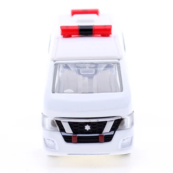 Takara Tomy Tomica NĒ.18 Nissan NV350 Caravan neatliekamās medicīniskās palīdzības 1/56 Lējumiem Metāla Automašīnu Transportlīdzekļa Modelis Bērnu Rotaļlietu Kolekcija Dāvanu
