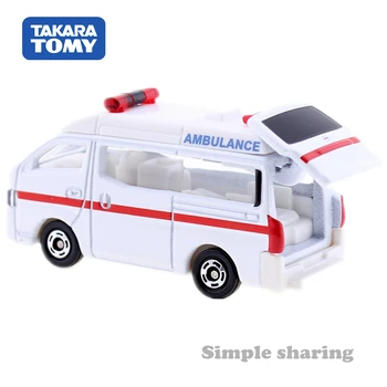 Takara Tomy Tomica NĒ.18 Nissan NV350 Caravan neatliekamās medicīniskās palīdzības 1/56 Lējumiem Metāla Automašīnu Transportlīdzekļa Modelis Bērnu Rotaļlietu Kolekcija Dāvanu