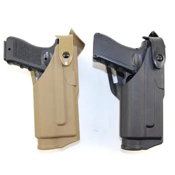 Taktiskā Jostas Pistoli Makstī, Lai Glock 17 19 22 23 31 32 Airsoft Pistole Gadījumā Kaujas Medību Labo Roku Maksts Ar Lukturīti